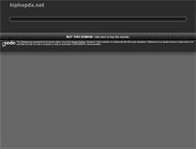 Tablet Screenshot of hiphopdx.net