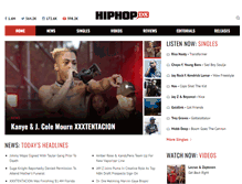 Tablet Screenshot of hiphopdx.com